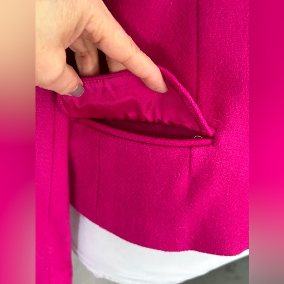 Vintage Magenta Wool blend jacket - Picture 8 of 14